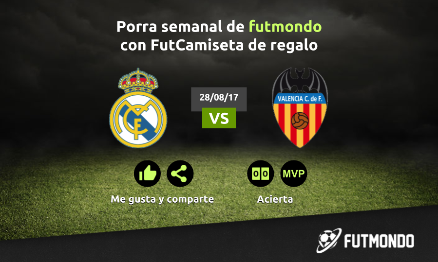 Plantilla para porra real madrid valencia futmondo