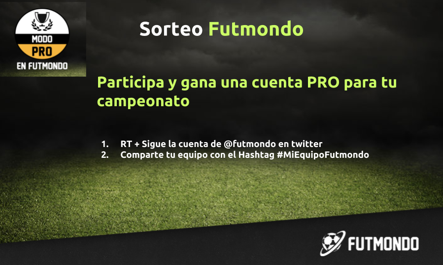 Sorteo PRO TW #Miequipofutmondo