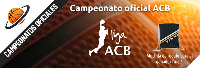 El campeonato oficial de la ACB en Basketmondo